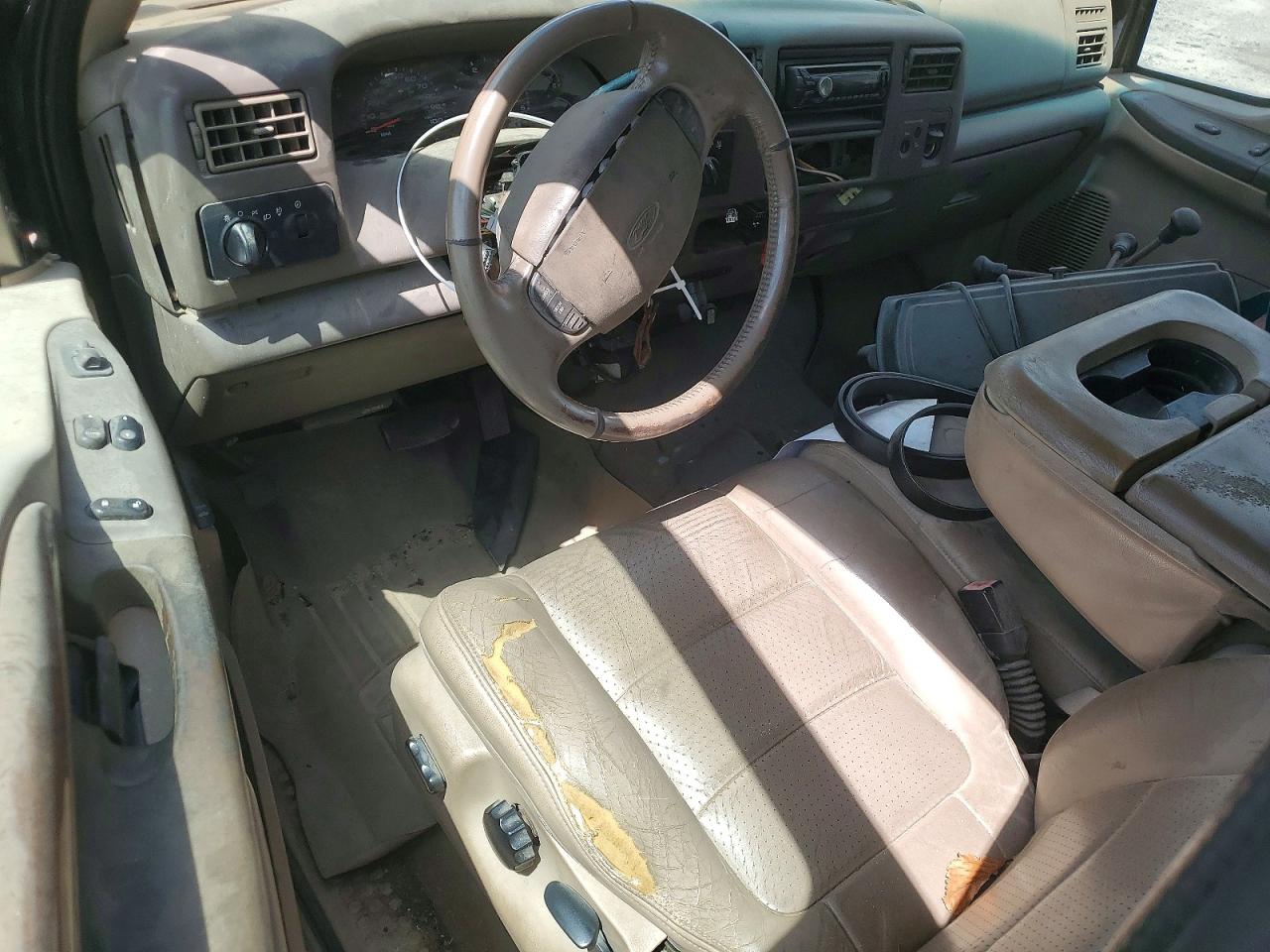 2002 Ford F350 Srw Super Duty Коричневый vin: 1FTSX31FX2EB81249