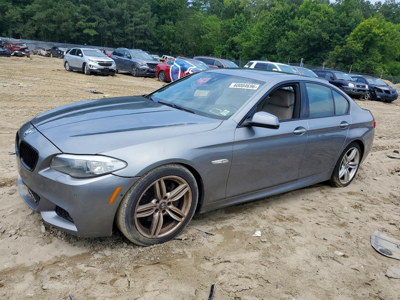 2013 Bmw 550 I Gray vin: WBAFR9C59DDX80569