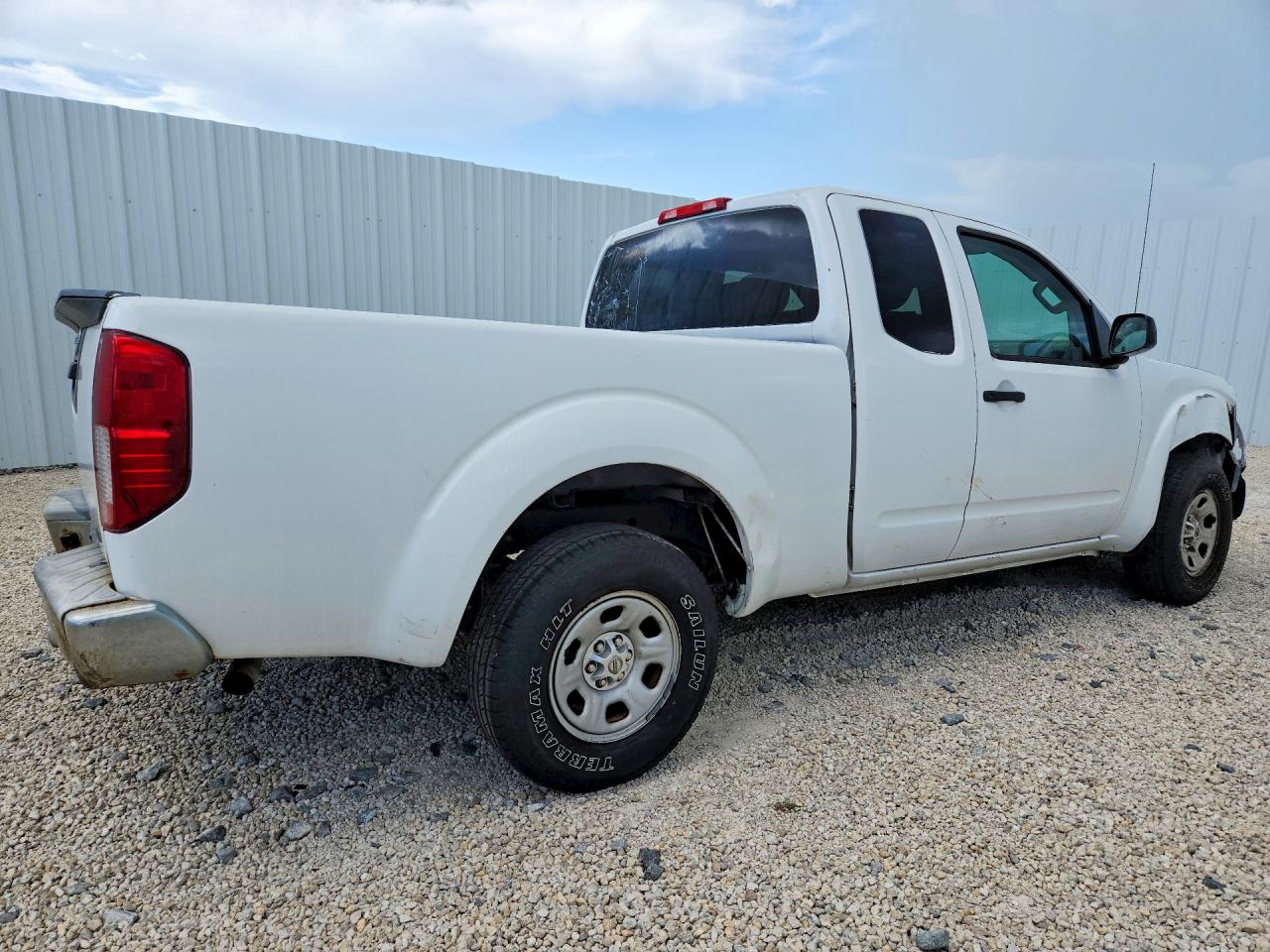 2015 Nissan Frontier S White vin: 1N6BD0CT8FN735479