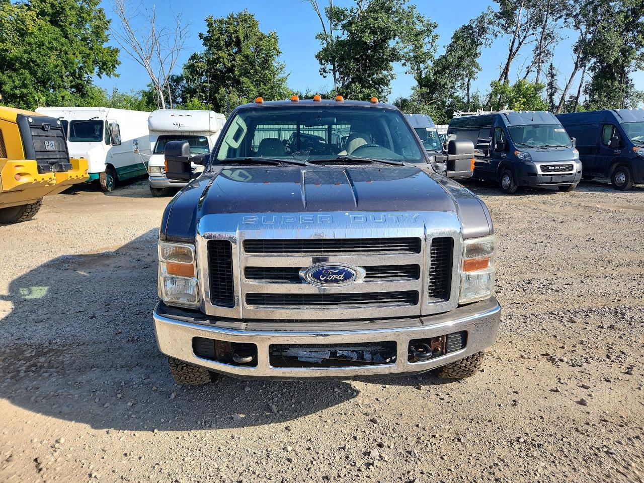 2008 Ford F350 Srw Super Duty Gray vin: 1FTWX31R38EB61963