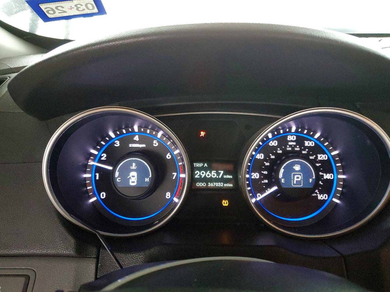2011 Hyundai Sonata Gls Blue vin: 5NPEB4AC4BH188754