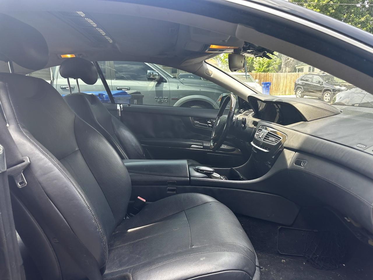 2011 Mercedes-benz Cl 550 4matic Black vin: WDDEJ9EB2BA026779