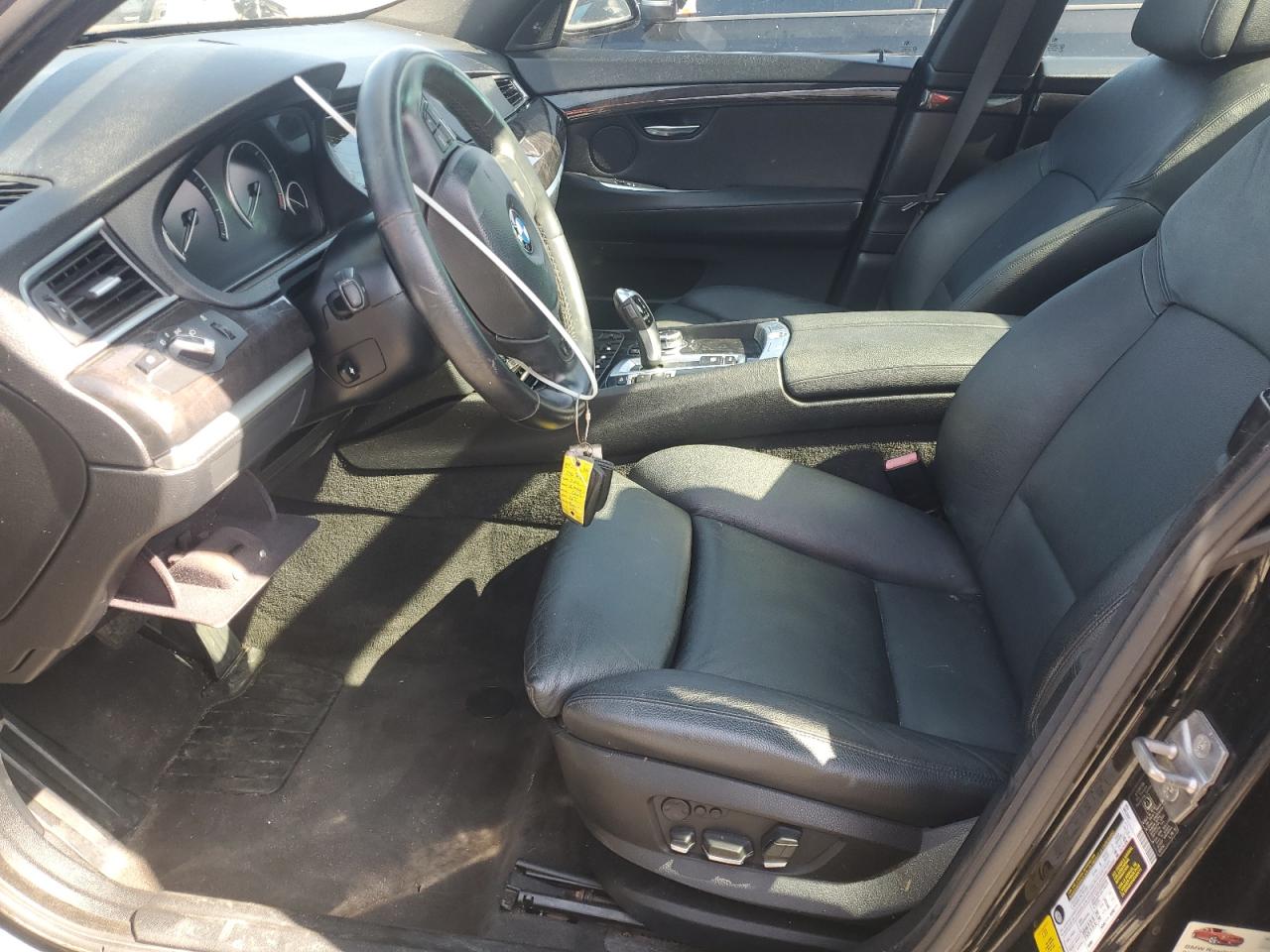 2012 Bmw 550 Igt Black vin: WBASN4C58CC210077