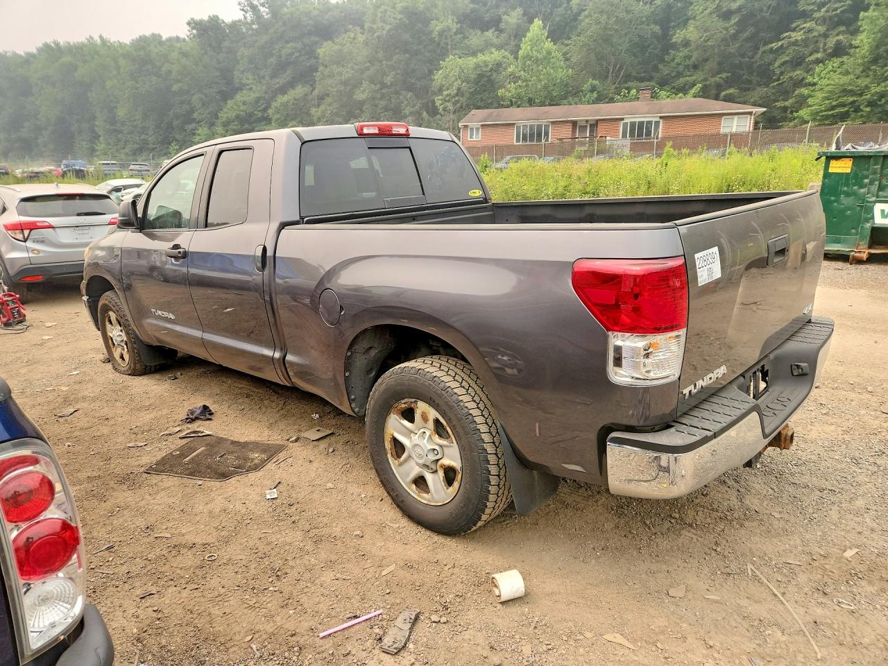 2013 Toyota Tundra Double Cab Sr5 Gray vin: 5TFUM5F1XDX042224