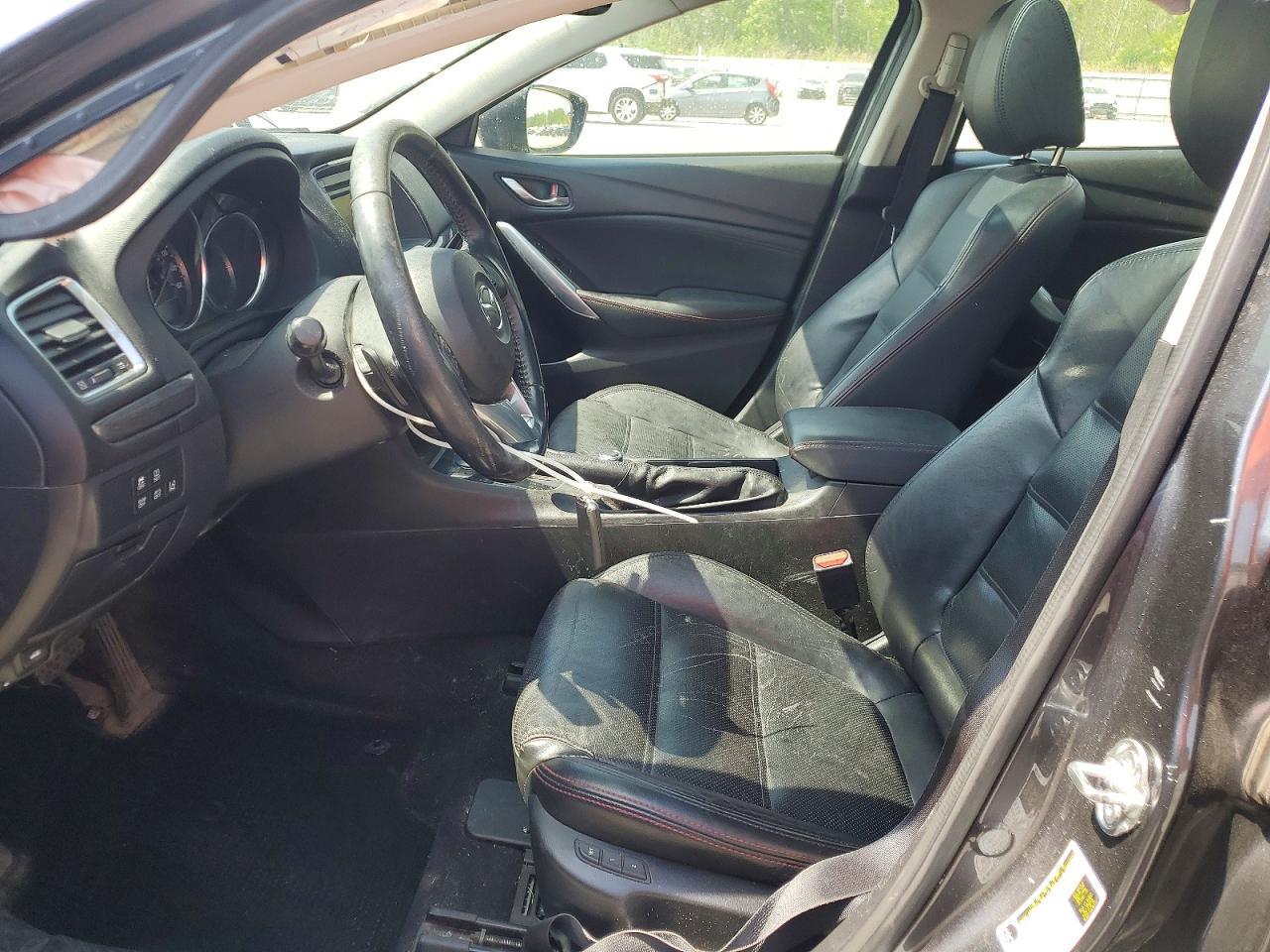 2014 Mazda 6 Grand Touring Gray vin: JM1GJ1W64E1141510
