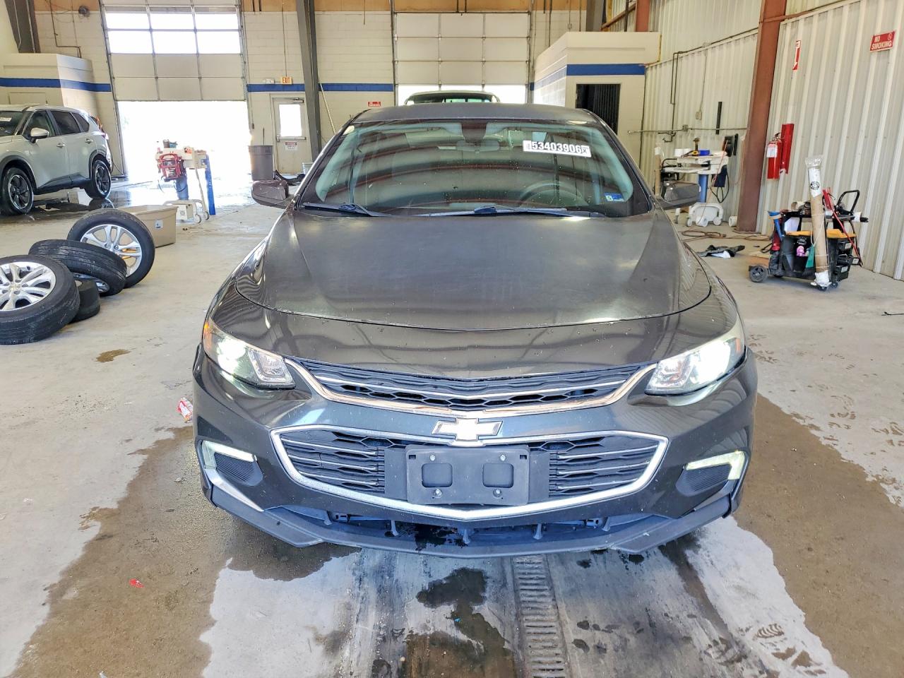 2017 Chevrolet Malibu Lt Серый vin: 1G1ZE5ST9HF151501