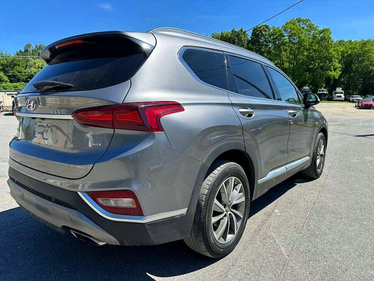 2019 Hyundai Santa Fe Limited 2.4l Серый vin: 5NMS5CAD7KH033089