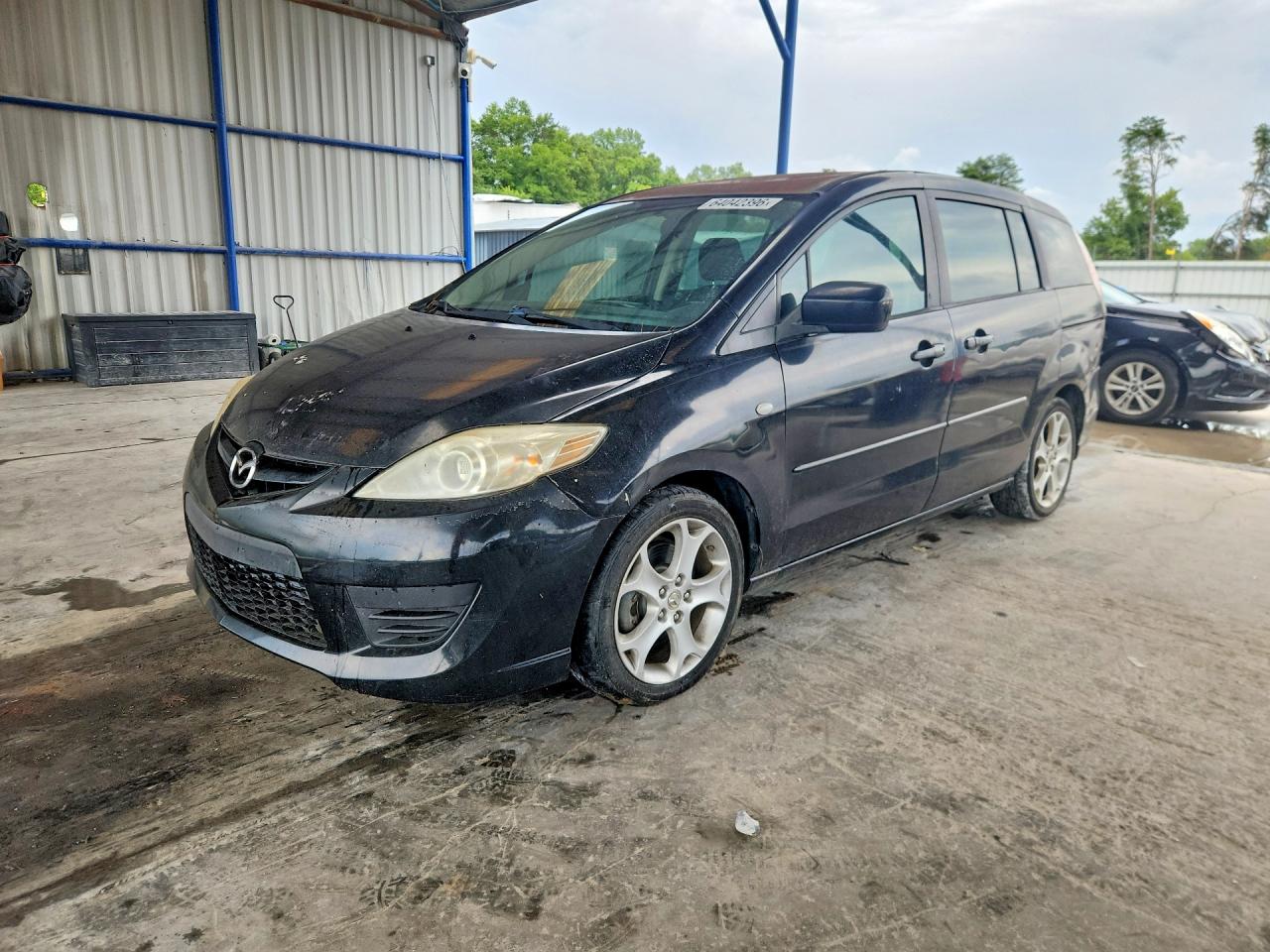2009 Mazda 5 Black vin: JM1CR29L790344398