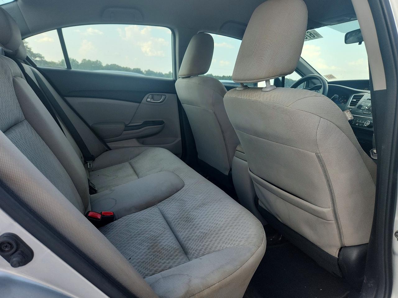 2014 Honda Civic Lx Silver vin: 2HGFB2F52EH503519