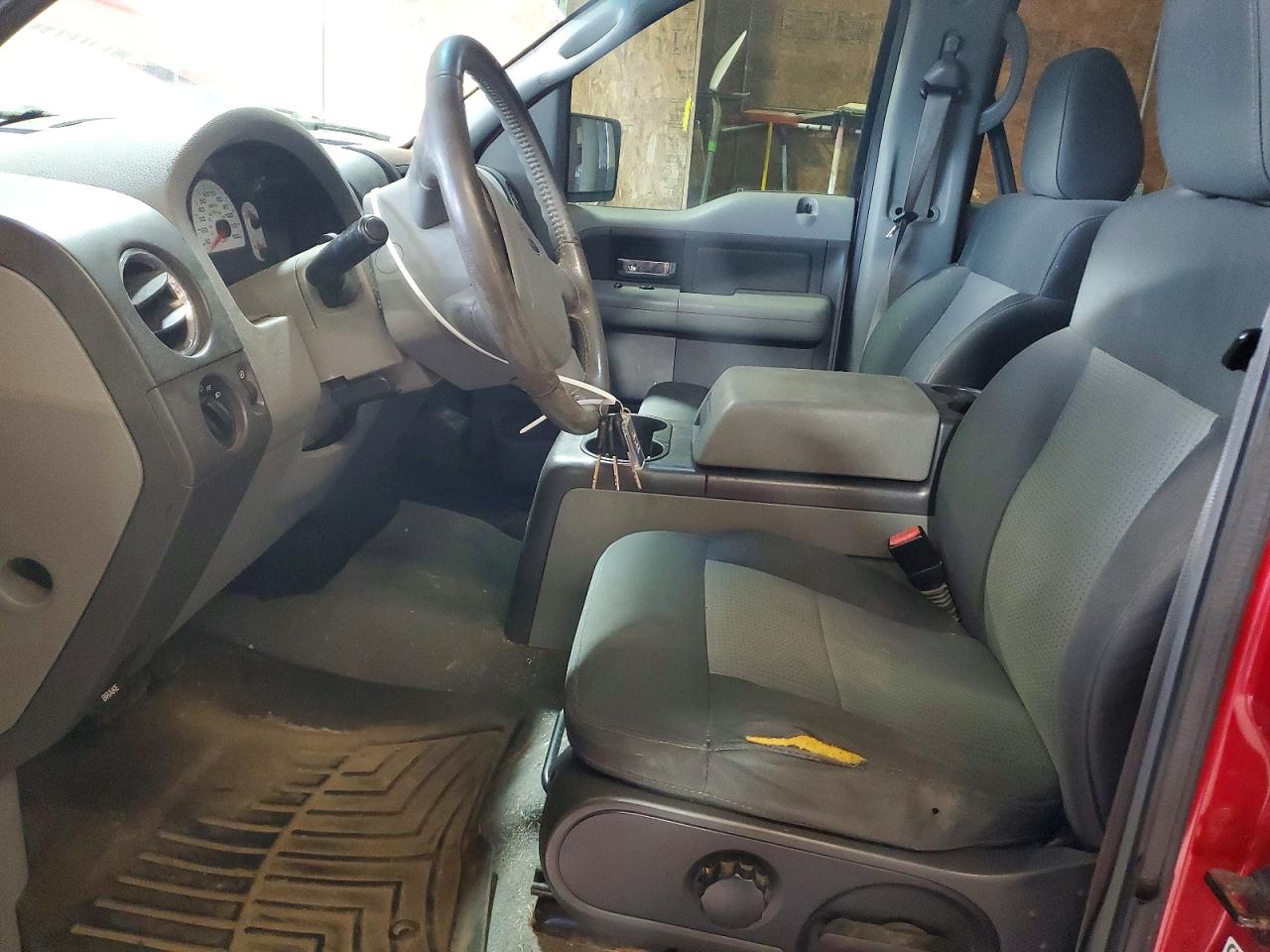 2008 Ford F150 Supercrew Red vin: 1FTPW14VX8FA53418