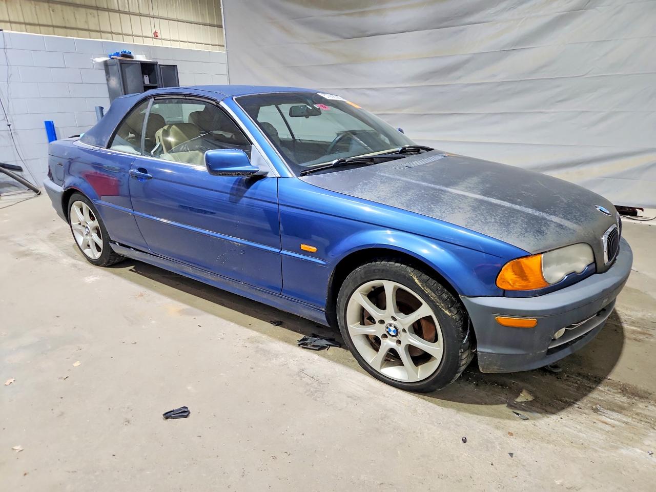 2001 Bmw 330 Ci Charcoal vin: WBABS53481EV87922