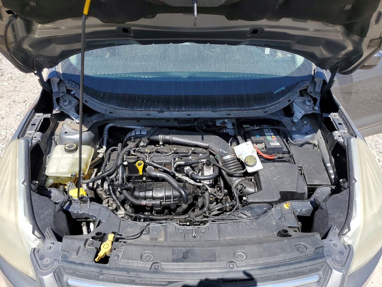 2014 Ford Escape Se Gray vin: 1FMCU0GX8EUE12005
