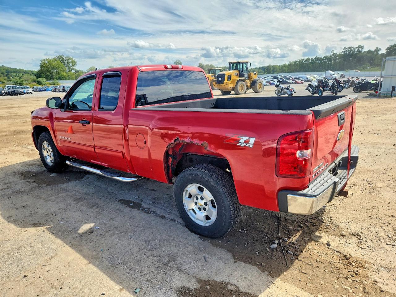 2010 Chevrolet Silverado K1500 Lt Red vin: 1GCSKSE33AZ107493