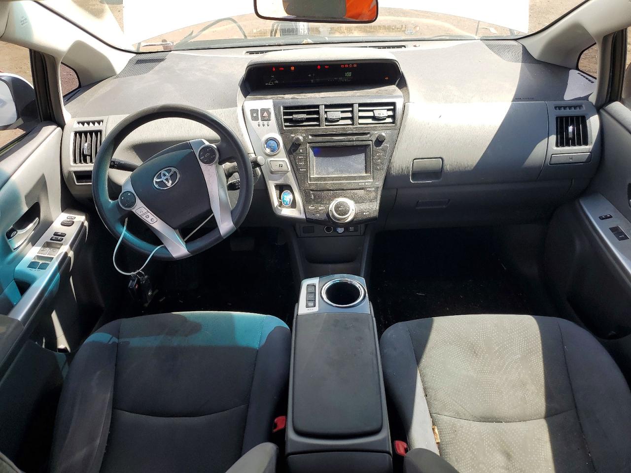 2014 Toyota Prius V Three White vin: JTDZN3EU2E3318245