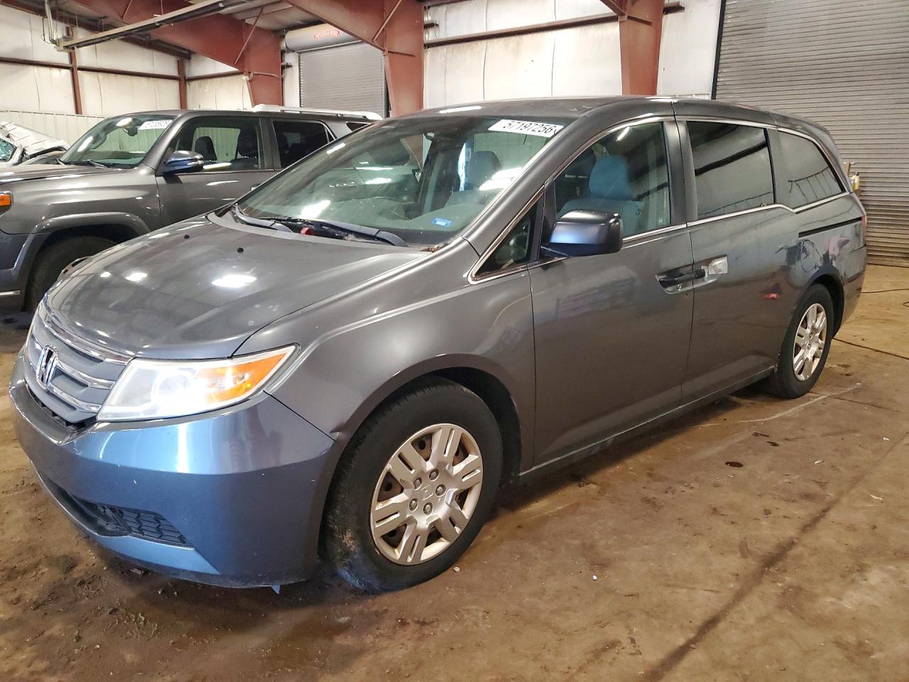 2012 Honda Odyssey Lx Серый vin: 5FNRL5H22CB114945