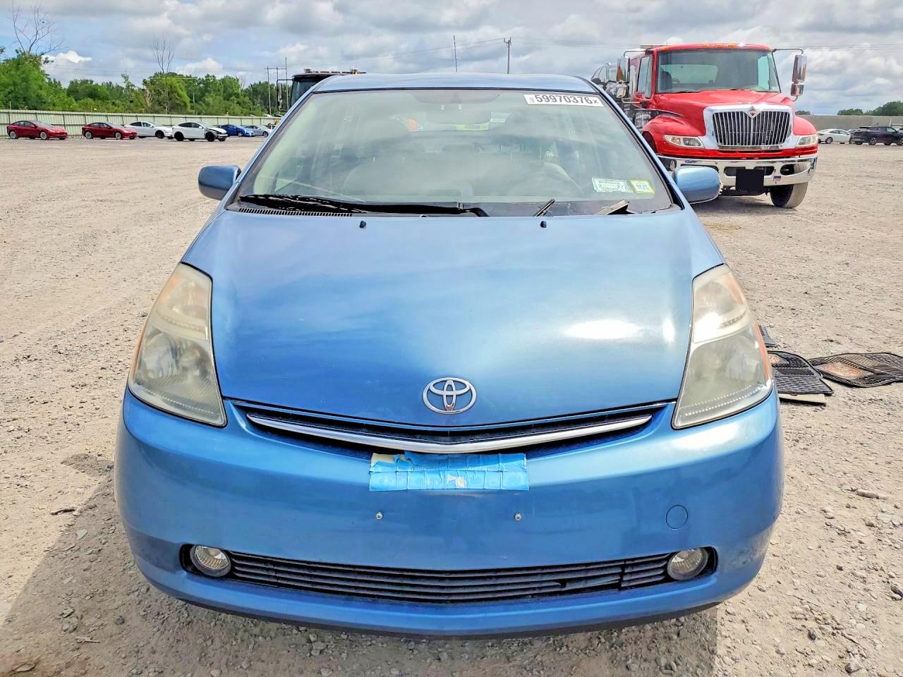 2008 Toyota Prius Base Blue vin: JTDKB20UX87787236
