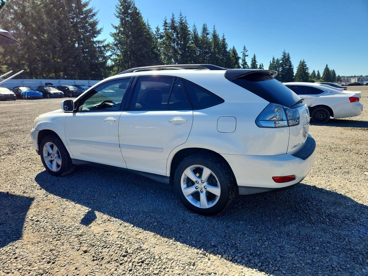 2007 Lexus Rx 350 Белый vin: 2T2GK31U27C012416