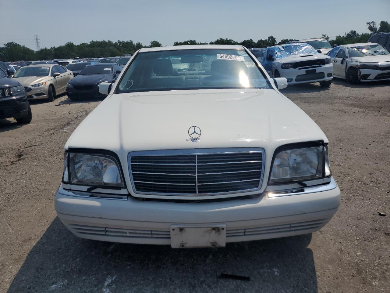 1995 Mercedes-benz S 500 White vin: WDBGA51E3SA282102