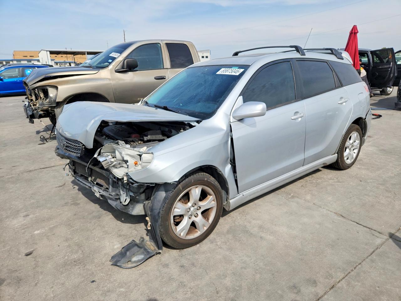 2006 Toyota Matrix Xr Серебряный vin: 2T1KR32E96C593056