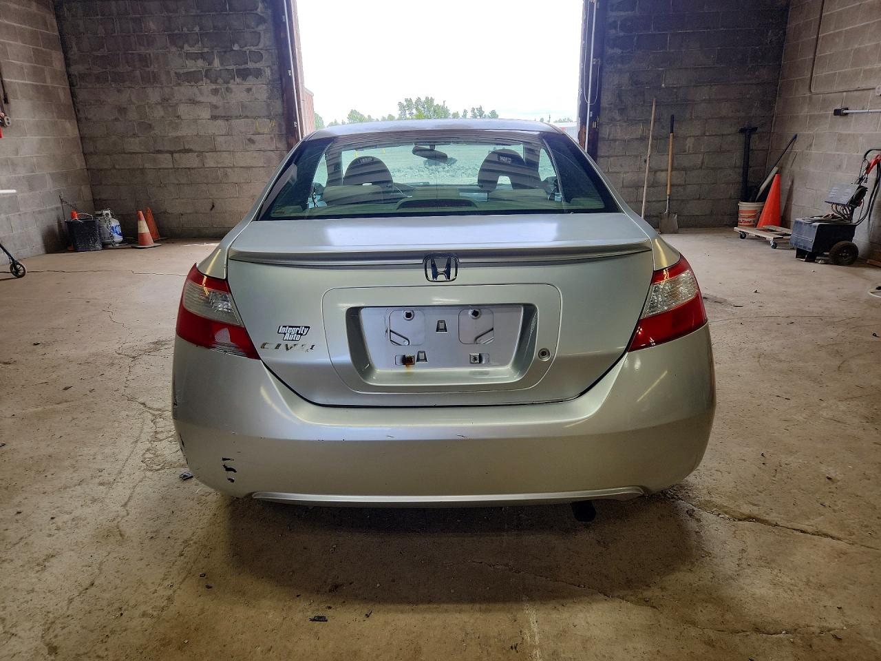 2007 Honda Civic Dx Серебряный vin: 2HGFG12227H544713