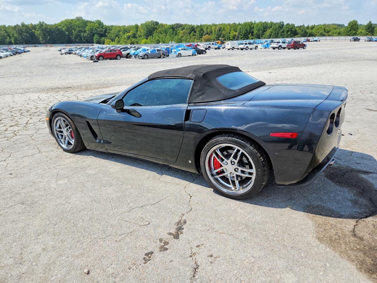 2007 Chevrolet Corvette Black vin: 1G1YY36U975129495