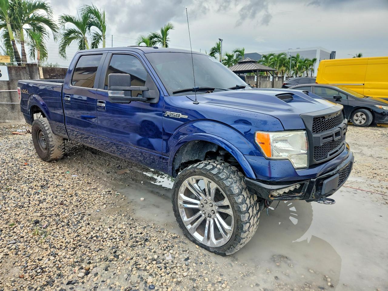 2011 Ford F150 Supercrew Синий vin: 1FTFW1EF1BFB60044