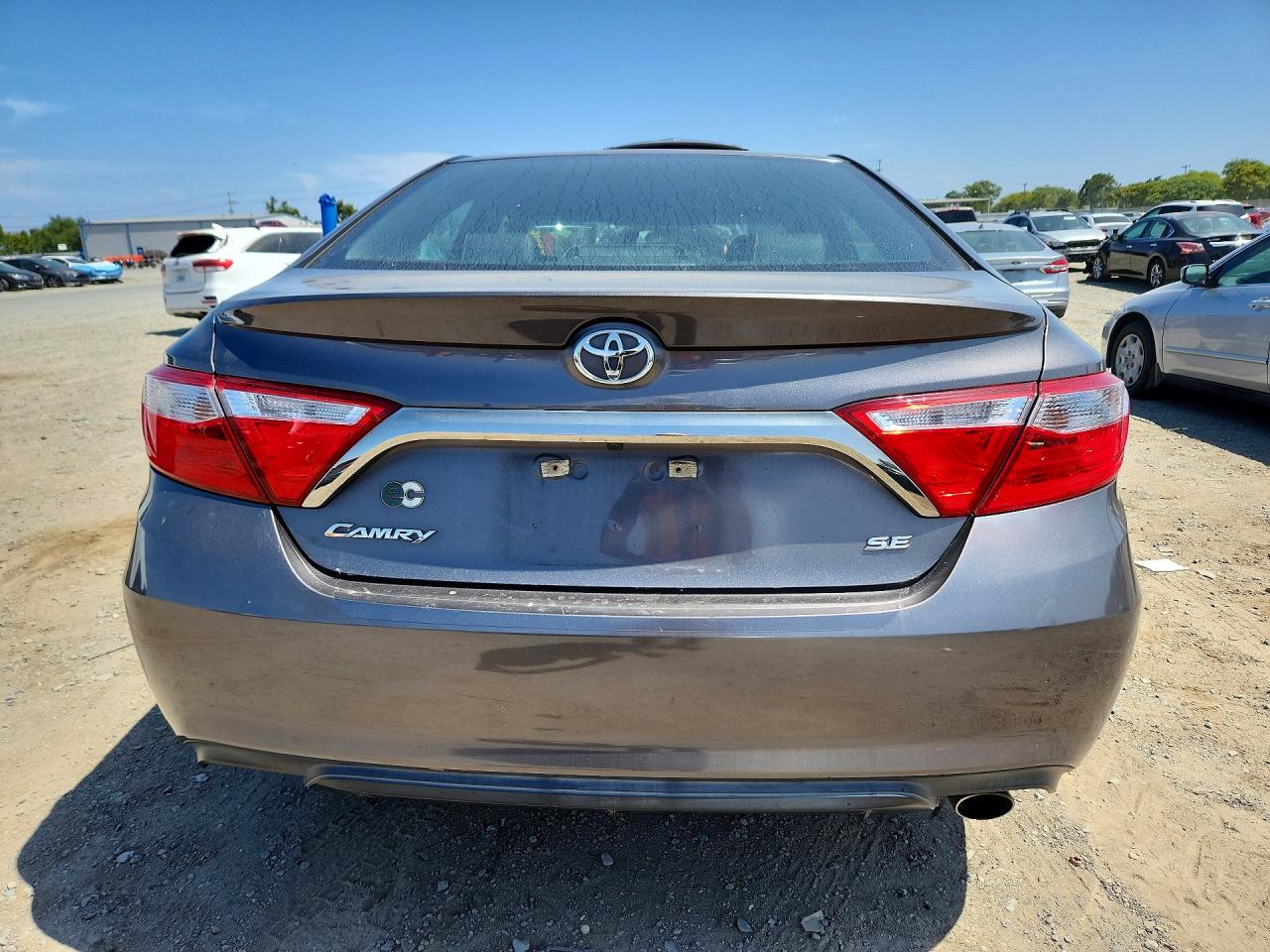2017 Toyota Camry Se Silver vin: 4T1BF1FK0HU421898
