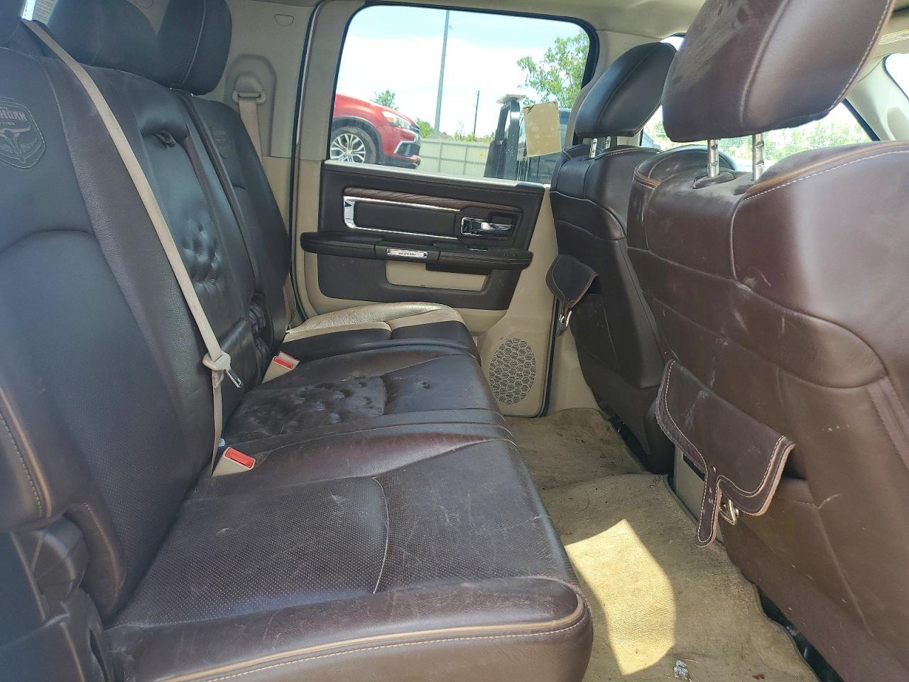 2013 Ram 2500 Longhorn White vin: 3C6UR5PL1DG533746