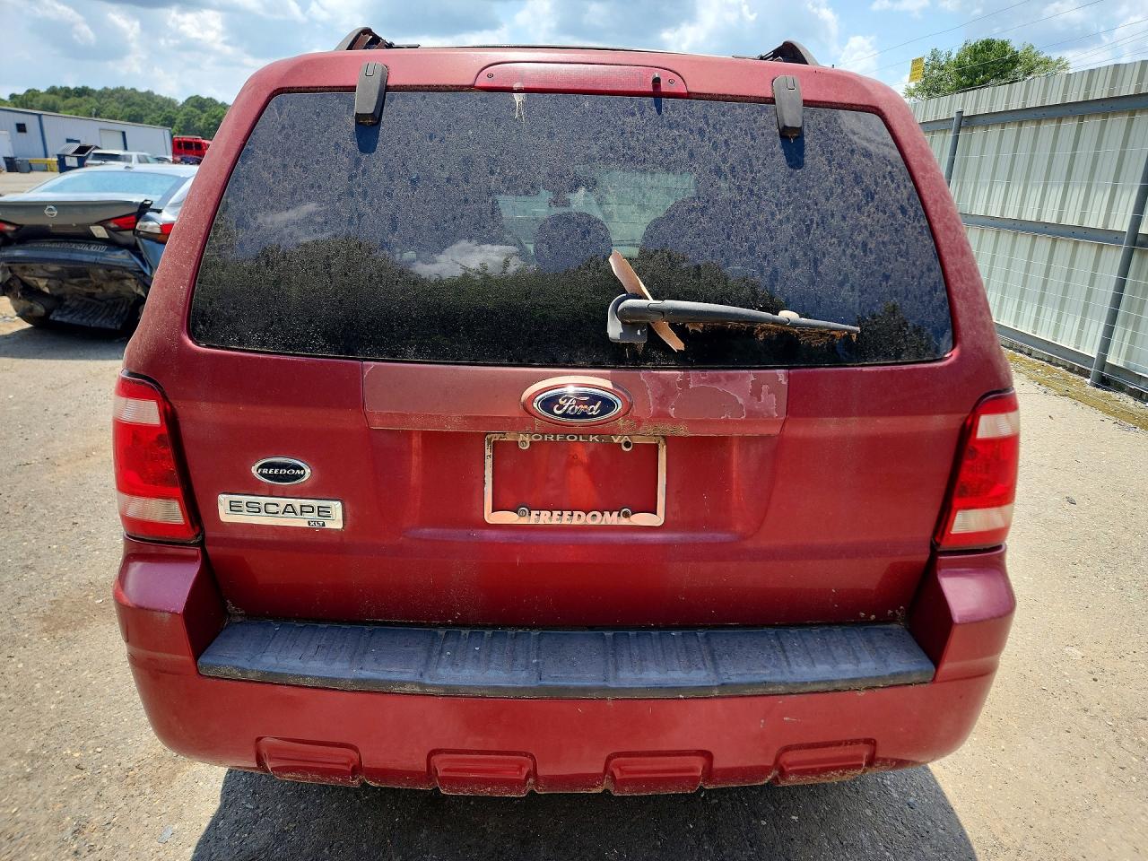 2008 Ford Escape Xlt Красный vin: 1FMCU03Z28KD76643