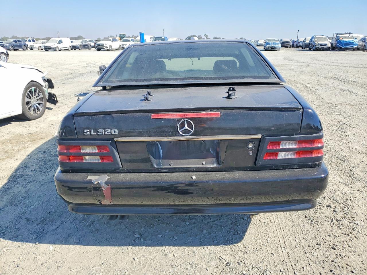 1994 Mercedes-benz Sl 320 Black vin: WDBFA63E9RF102682