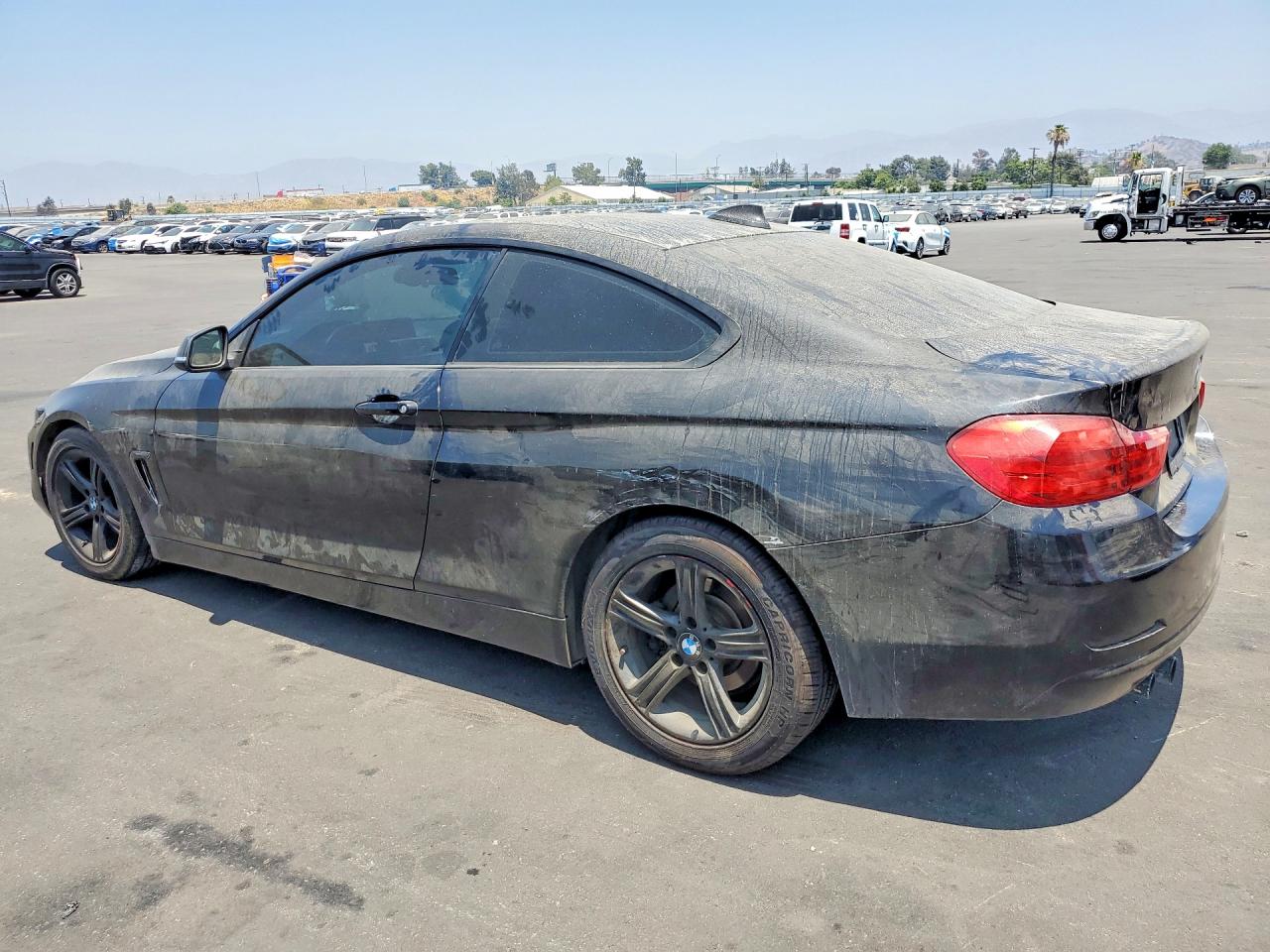 2014 Bmw 428 I Black vin: WBA3N7C52EF718195