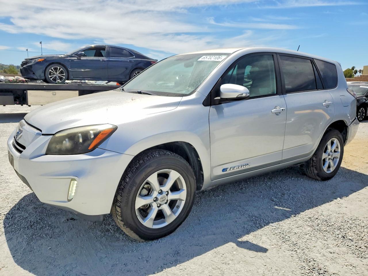 2013 Toyota Rav4 Ev Base Silver vin: 2T3YL4DV7DW002238