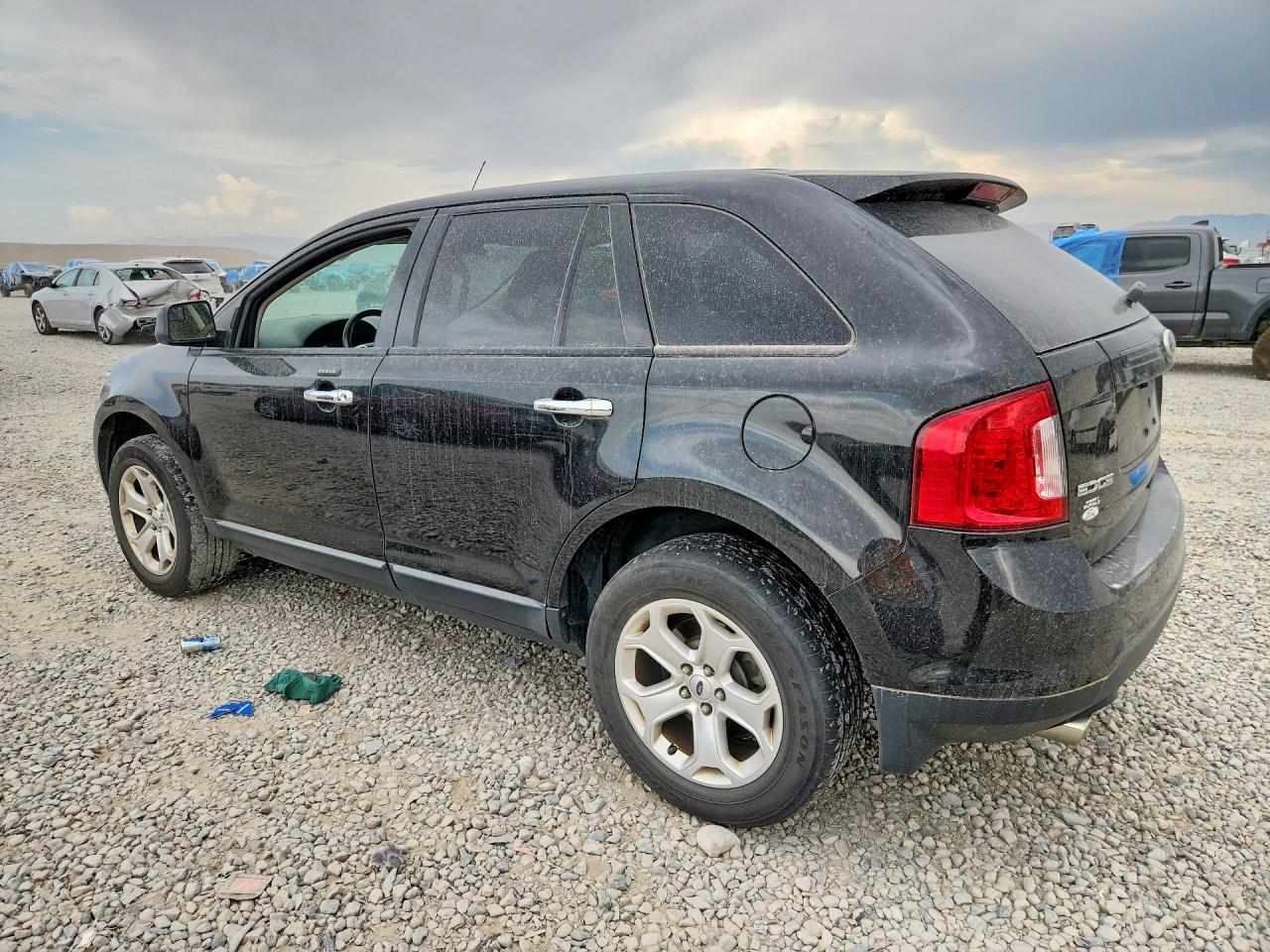 2011 Ford Edge Sel Black vin: 2FMDK3JC5BBA20439