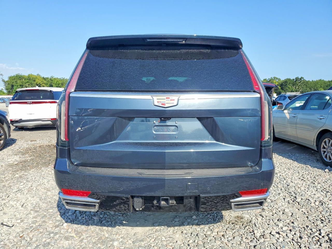 2021 Cadillac Escalade Esv Premium Luxury Platinum Blue vin: 1GYS4MKLXMR172818