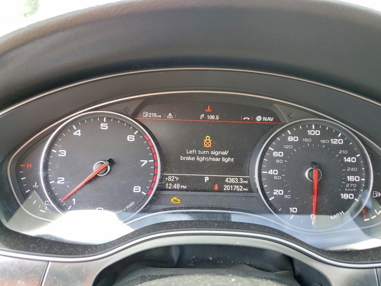 2013 Audi A6 Premium Plus White vin: WAUGFAFC5DN110200