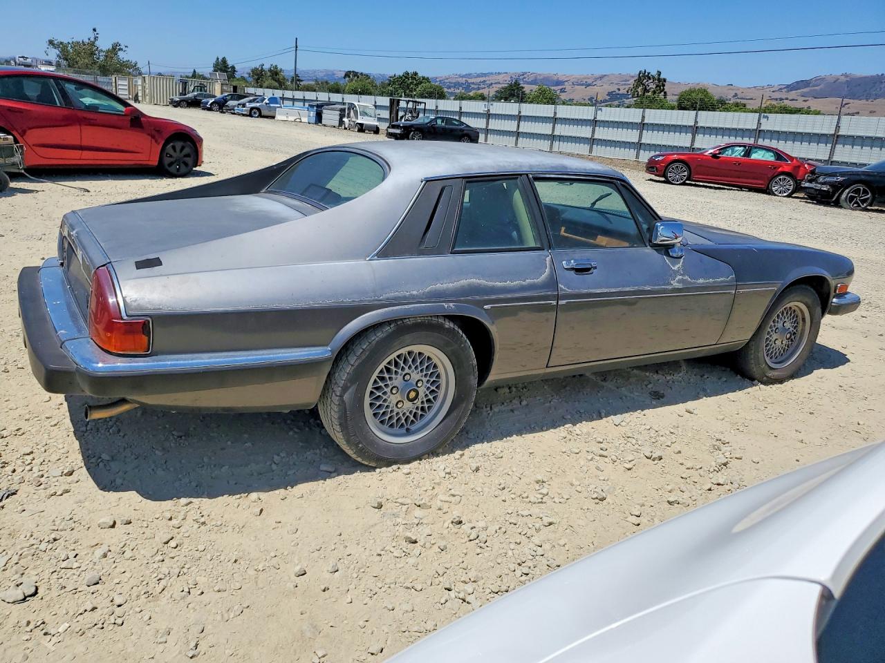 1989 Jaguar Xjs Gray vin: SAJNA5844KC155676