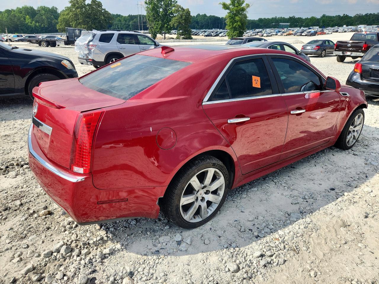 2012 Cadillac Cts Luxury Collection Red vin: 1G6DE5E52C0137663
