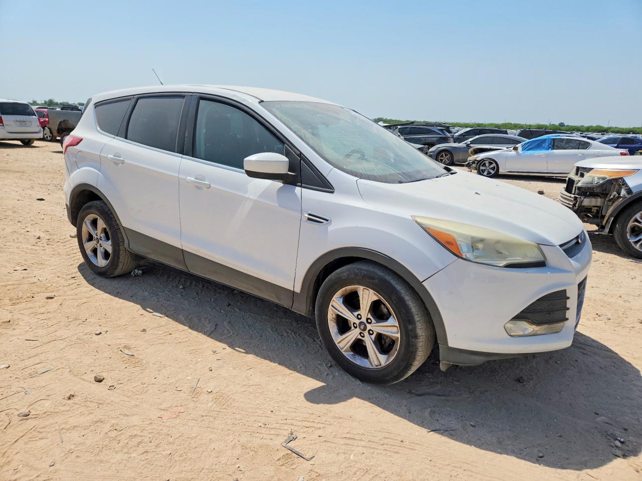 2014 Ford Escape Se White vin: 1FMCU0GX1EUA47439