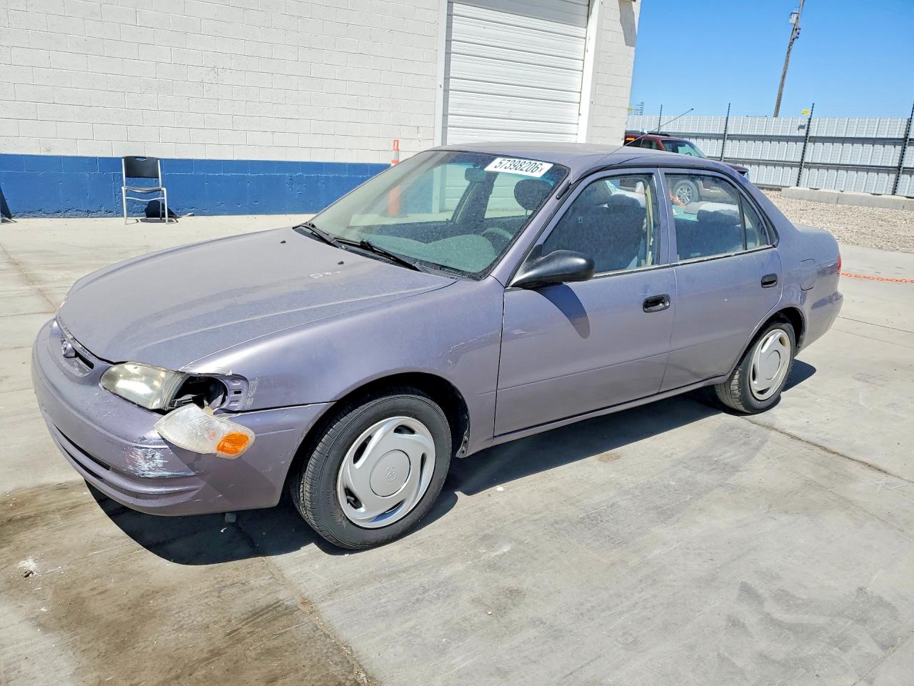 1998 Toyota Corolla Ve Purple vin: 2T1BR12E8WC006575
