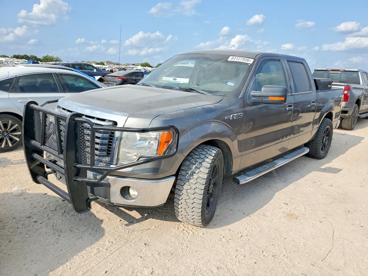 2011 Ford F150 Supercrew Серый vin: 1FTFW1CF4BFD09467
