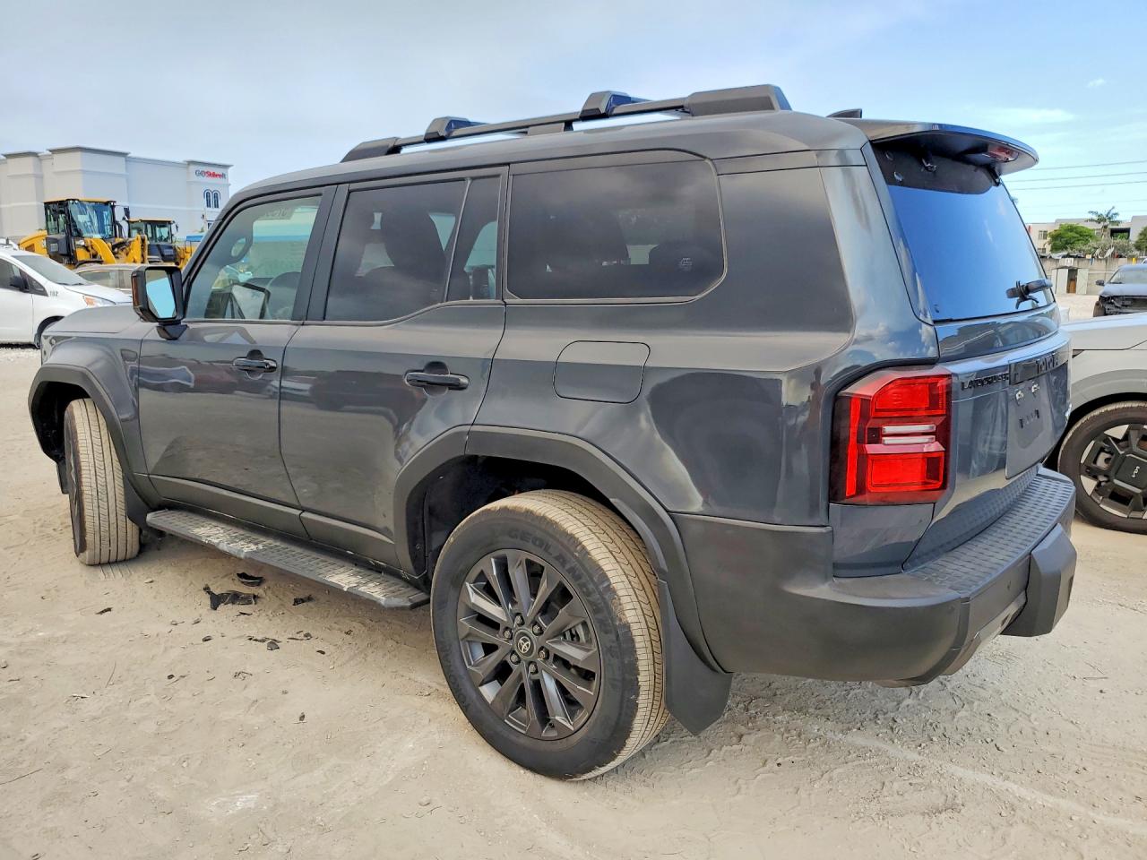 2025 Toyota Land Cruiser Base Gray vin: JTEABFAJ7S5011409