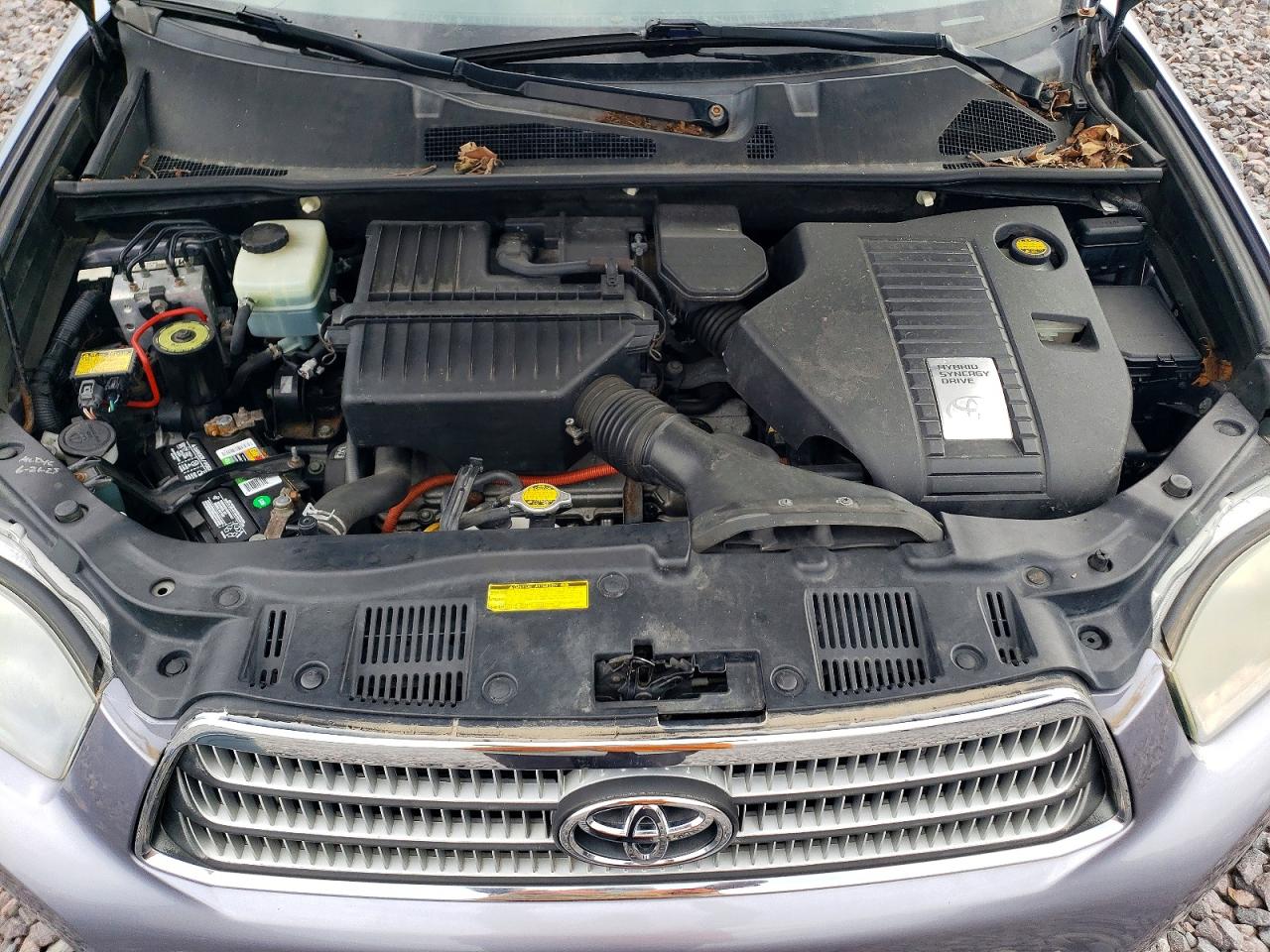 2008 Toyota Highlander Hybrid Серый vin: JTEEW41A482009847