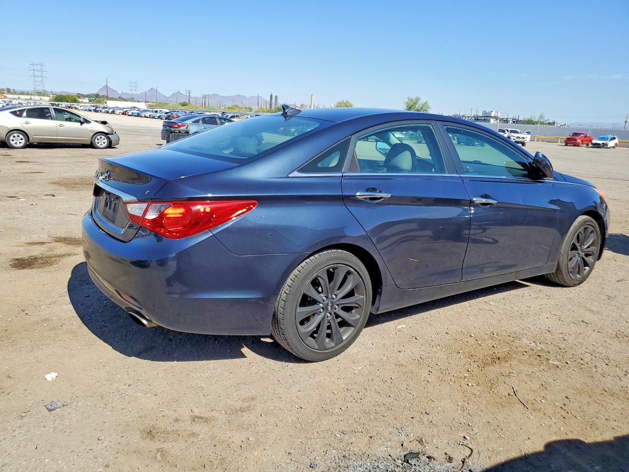 2011 Hyundai Sonata Se 2.0t Blue vin: 5NPEC4AB3BH216757