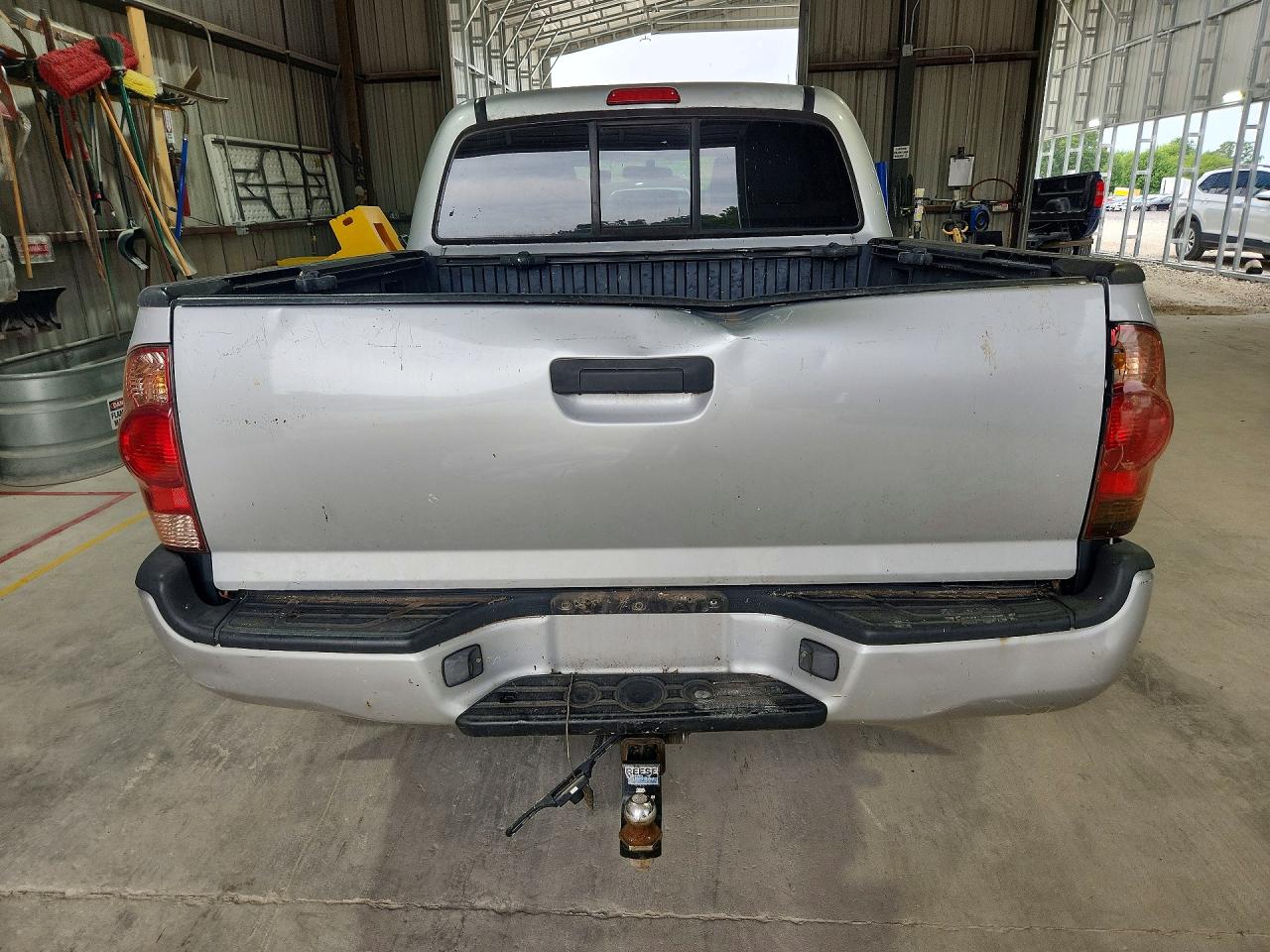 2006 Toyota Tacoma Double Cab Prerunner Silver vin: 5TEJU62N26Z249770