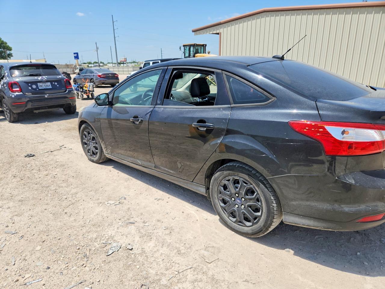2012 Ford Focus Se Черный vin: 1FAHP3F23CL449156