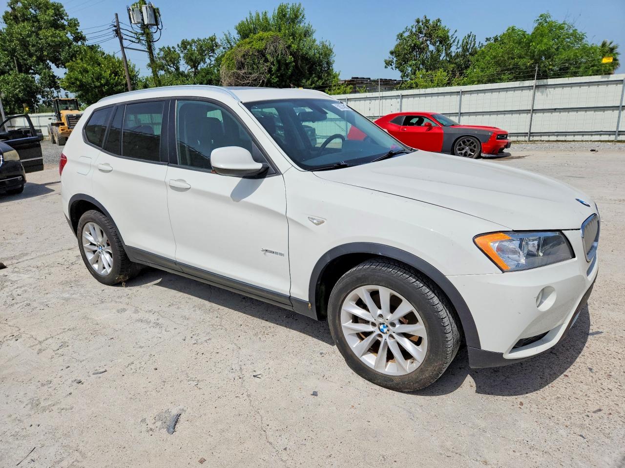 2014 Bmw X3 Xdrive28i Белый vin: 5UXWX9C5XE0D18198