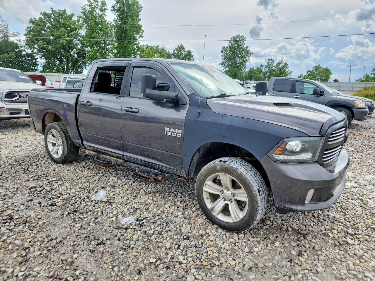 2014 Ram 1500 Sport Black vin: 1C6RR7MT8ES212240