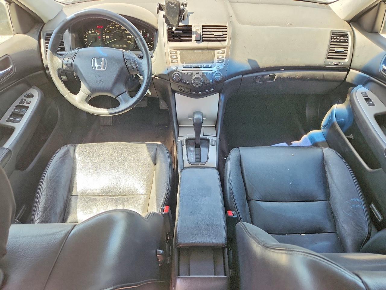2007 Honda Accord Ex Черный vin: 1HGCM66567A038930
