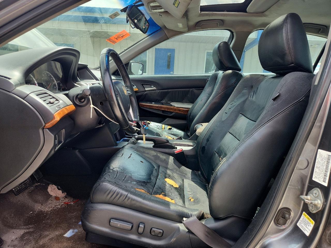 2011 Honda Accord Exl Gray vin: 1HGCP2F88BA072452