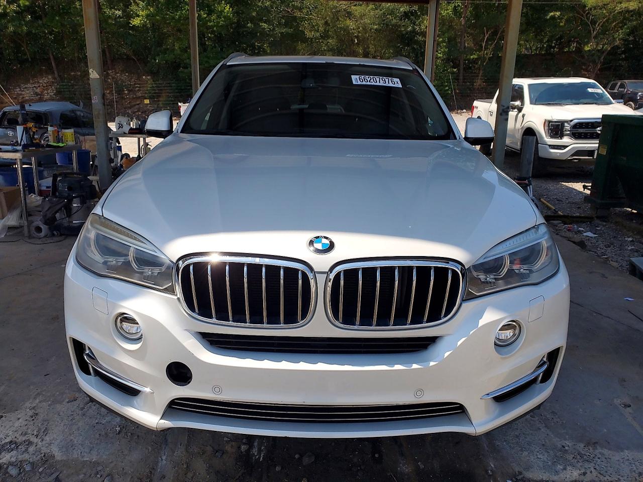 2014 Bmw X5 Sdrive35i White vin: 5UXKR2C50E0C00239